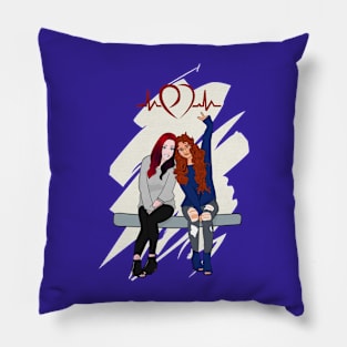 Victoria and Faith Pillow