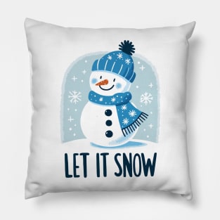 let it snow Pillow