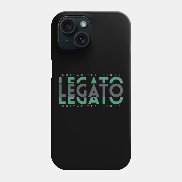 Legato Guitar Technique Phone Case by nightsworthy