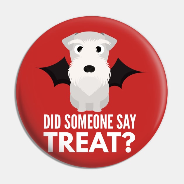 Sealyham Terrier Halloween Trick or Treat Pin by DoggyStyles