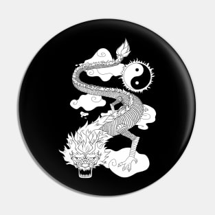 Chinese dragon tattoo Pin