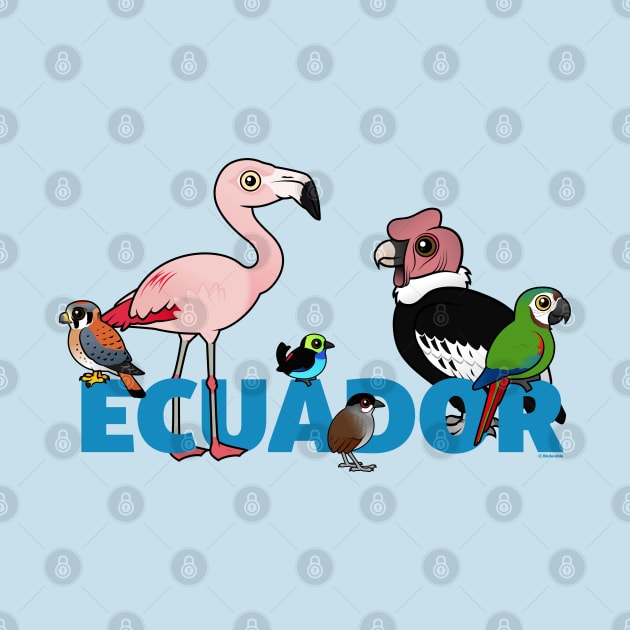 Birdorable Ecuador Cartoon Birds by birdorable