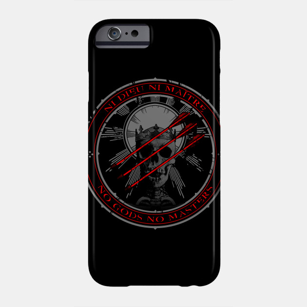 No Gods No Masters Antifa Phone Case Teepublic