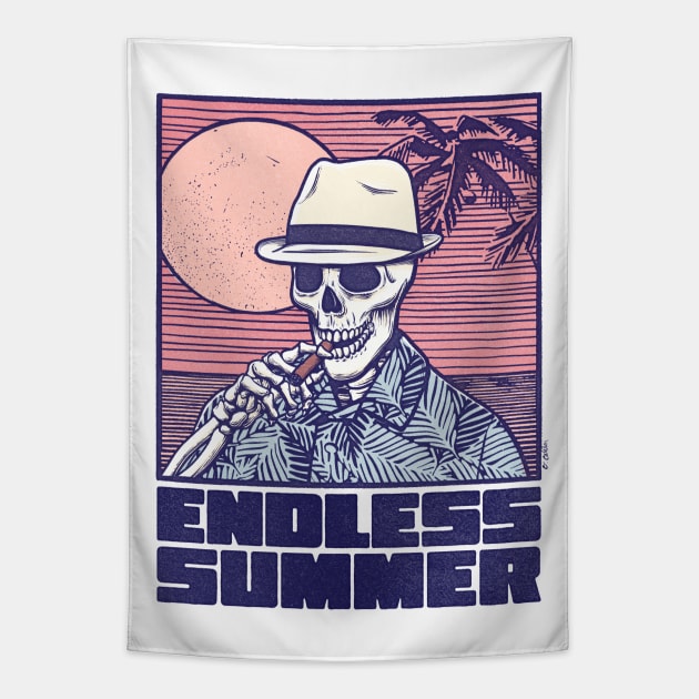 Endless Summer Tapestry by victorcalahan