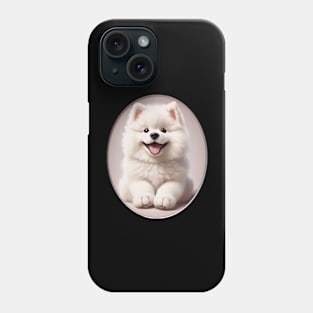 WHITE PUPPY DOG Phone Case