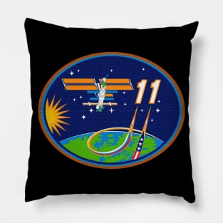 Black Panther Art - NASA Space Badge 145 Pillow