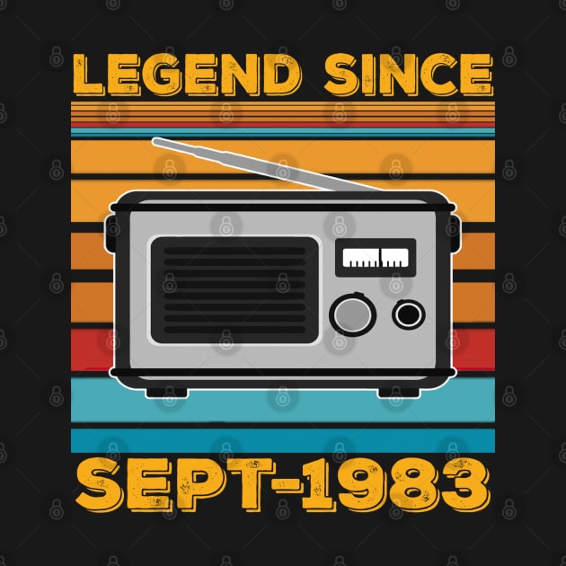 Legend Since 1983 Birthday 40th Sept by thexsurgent