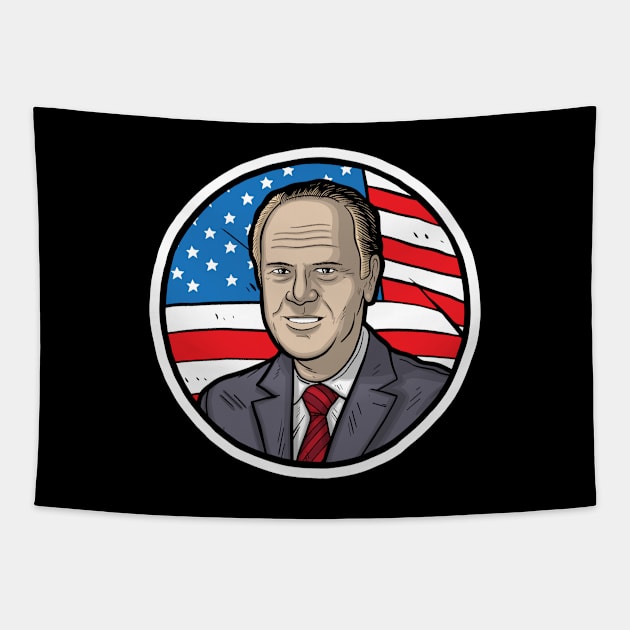 Gerald Ford Tapestry by Baddest Shirt Co.