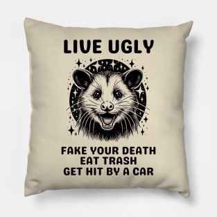 OPOSSUM FUNNY QUOTES Pillow