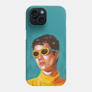 yellow sunglass boi Phone Case