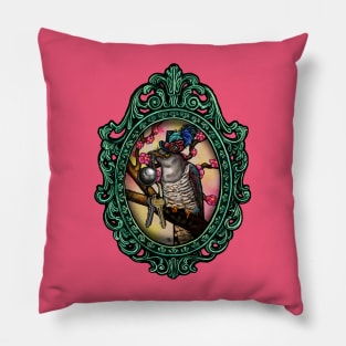 Kitsch Cameo: Shifty Cuckoo & Stolen Keys Pillow