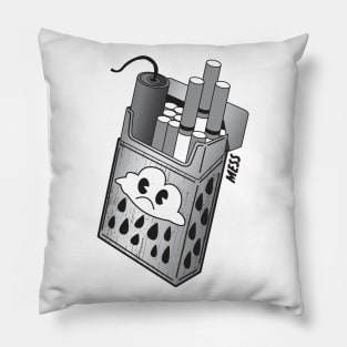 Rainy Day Cigarettes Pillow