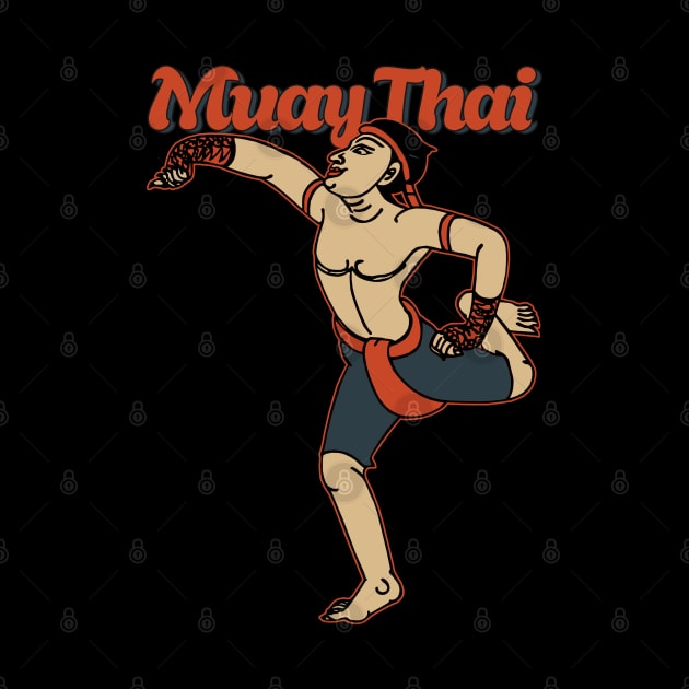 Vintage Muay Thai by KewaleeTee