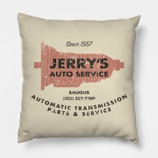 Jerry's Auto Service 1957 Pillow