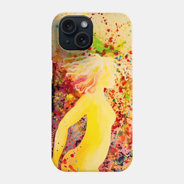 Waiting... (Yellow) Phone Case by @byleighart