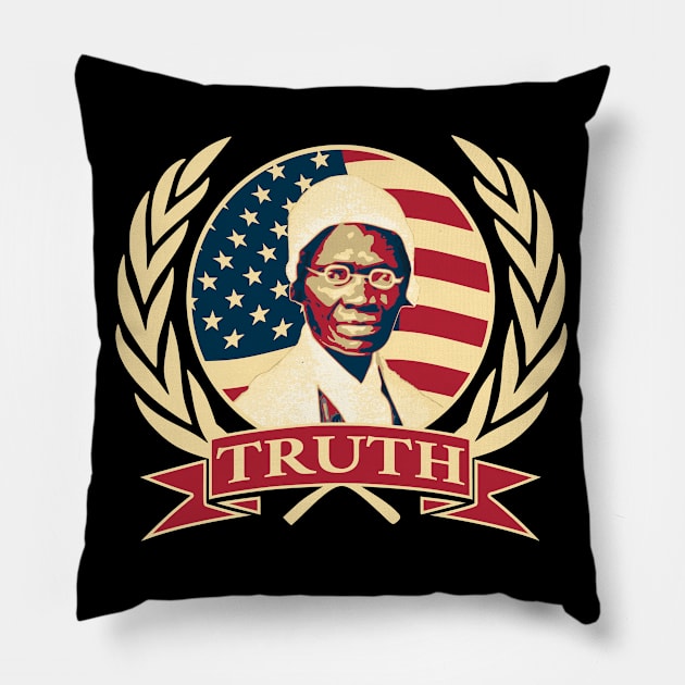 Sojourner Truth Pillow by Nerd_art