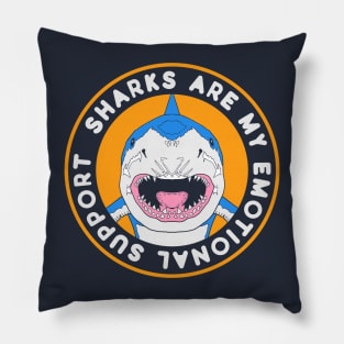 Emotional Support Shark Pillow