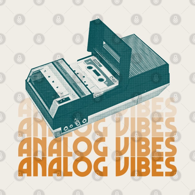 Analog Vibes ∆∆ 80s Cassette Player Design by DankFutura