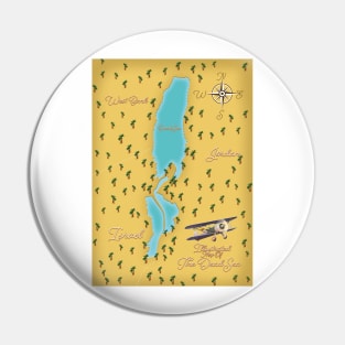 Dead sea map Pin