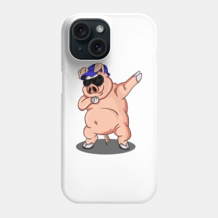 'Dabbing Dancing Pig' Funny Dabbing Animal Gift Phone Case