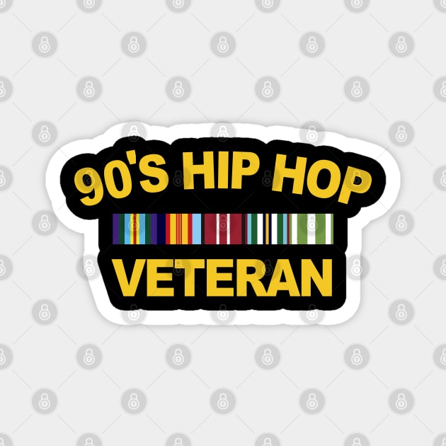 90's Hip Hop Veteran Magnet by darklordpug