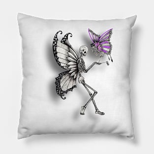 Praying Skeleton Pillow