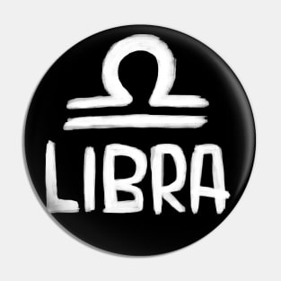 Libra Zodiac Sign for Libra Pin