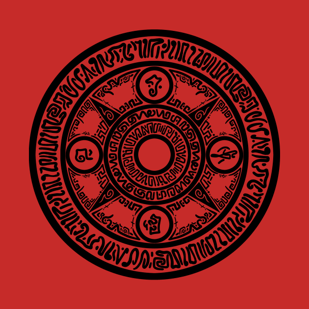 Red Horizon - Nehtali's Spell Circle - Black by JascoGames