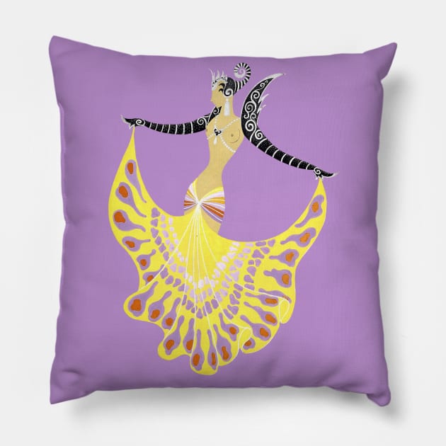 Balinese Dancer Costume Pillow by UndiscoveredWonders