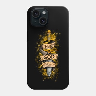 The Word of God Phone Case