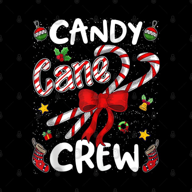 Candy Cane Crew - Christmas Sweets - Family Matching Costume by Origami Fashion