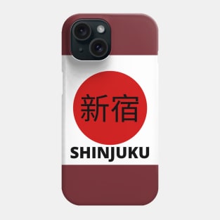 Shinjuku in Kanji Phone Case