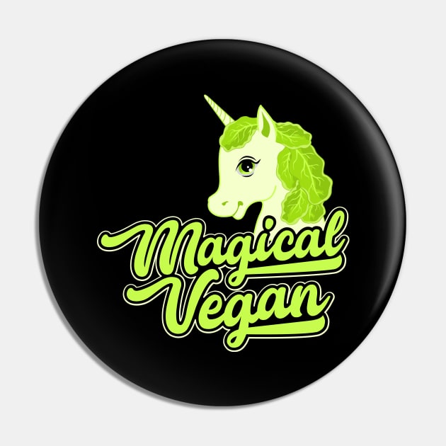 Magical Vegan Pin by dennex85