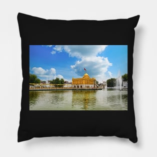 Durga Temple & Tank, Amritsar Pillow