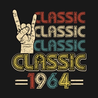 Rock Music Retro Classic 1964 T-Shirt