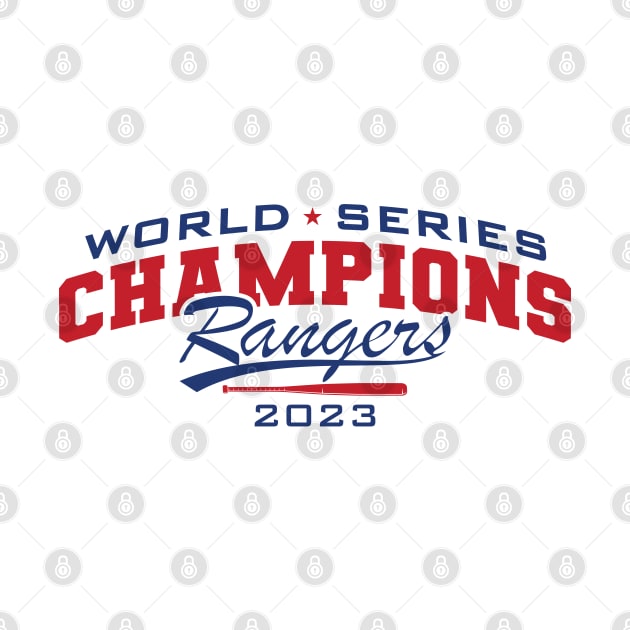 World Series Champions - Rangers 23 by Nagorniak