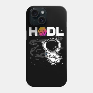 HODL Astronaut HEX Coin To The Moon HEX Crypto Token Cryptocurrency Blockchain Wallet Birthday Gift For Men Women Kids Phone Case