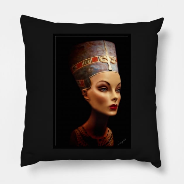 Nefertiti Pillow by rgerhard