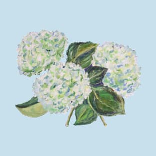 Hydrangea Painting T-Shirt