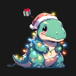 Christmas T Rex wants Presents! T-Shirt