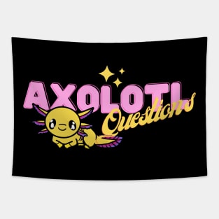 Axolotl Questions Tapestry