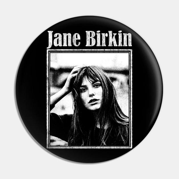 Jane Birkin Pin by Riso Art