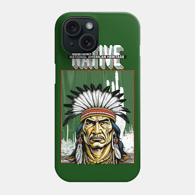 Native American Month Day a Headdress Native Feather Ancient Phone Case by alcoshirts