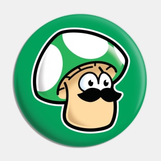 ShroomDood (Green) Pin