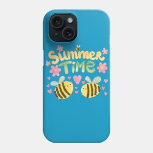 Cute bees Summertime Phone Case