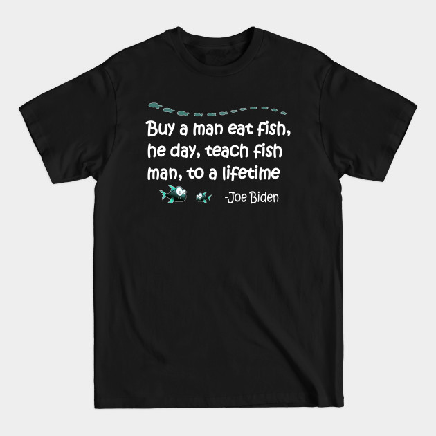 Disover Funny Anti Joe Biden Political Funny Sarcastic Fishing Idiot - Joe Biden Sucks - T-Shirt