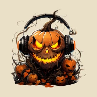 DJ Jack-O-Lantern T-Shirt