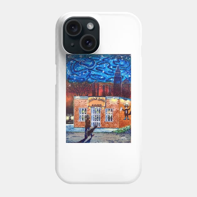 'The Thirsty Beaver Saloon' Phone Case by jerrykirk