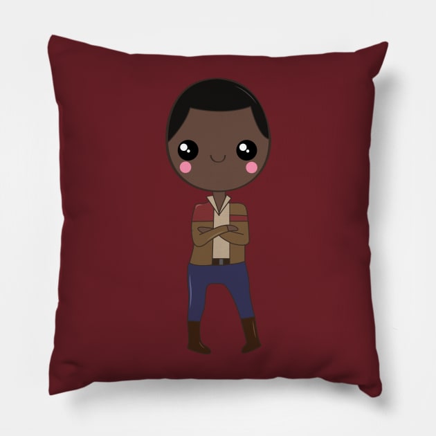 Galactic Janitor Pillow by fashionsforfans