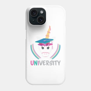 Unicorn University logo Phone Case